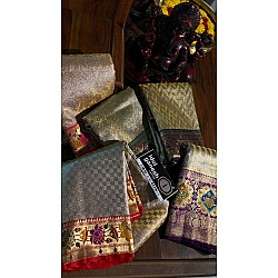 IG6389 lite weight  pure soft tissue banarasi 