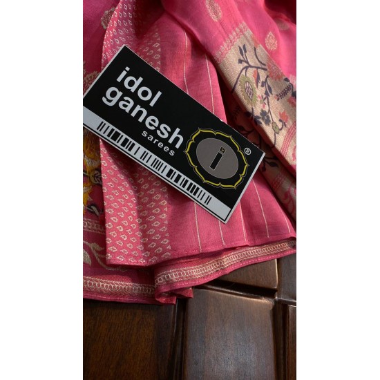 IG6398 lite weight  pure tusser georgette 