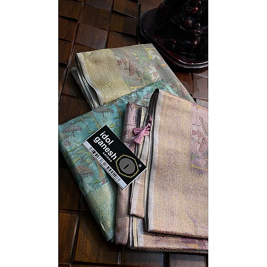 IG6416 lite weight tissue kanchi 