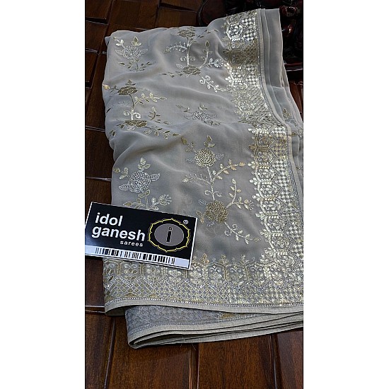 IG6439 lite weight georgette sarees 4640/-