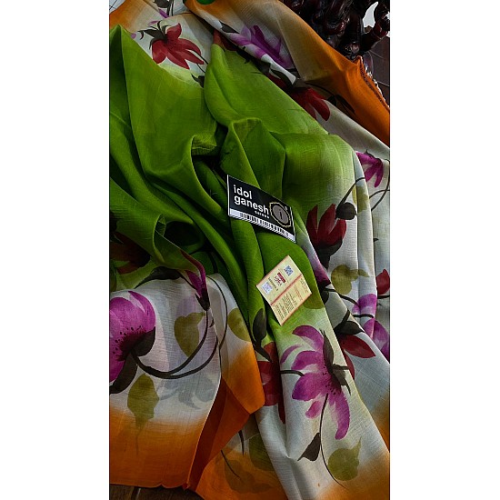 IG6454 pure handloom pure silk / tussar 