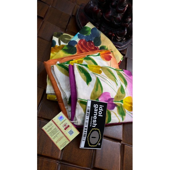 IG6455 pure handloom pure silk / tussar 