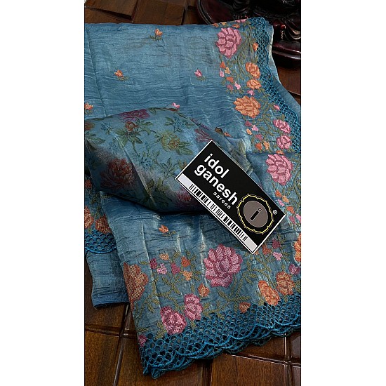 IG6457 lite weight pure muslin crush 