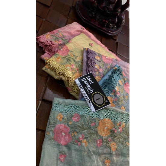 IG6458 lite weight pure muslin crush 