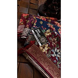 IG6477 lite weight soft pure munga silk pattu 