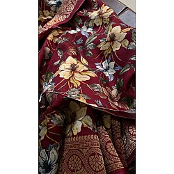 IG6477 lite weight soft pure munga silk pattu 