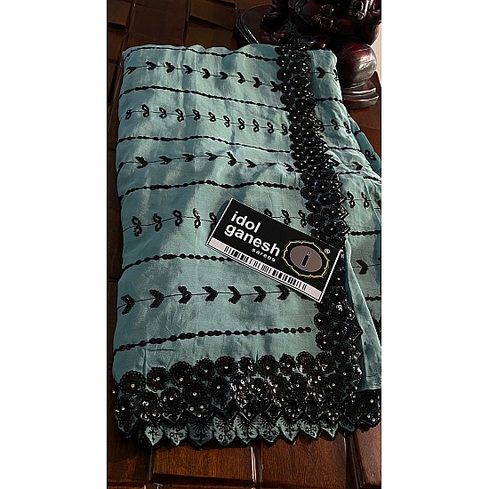 IG6499  lite weight pure cinone sarees 