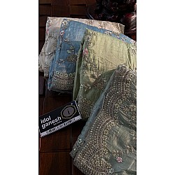 IG6500  lite weight pure muslin tissue crush 