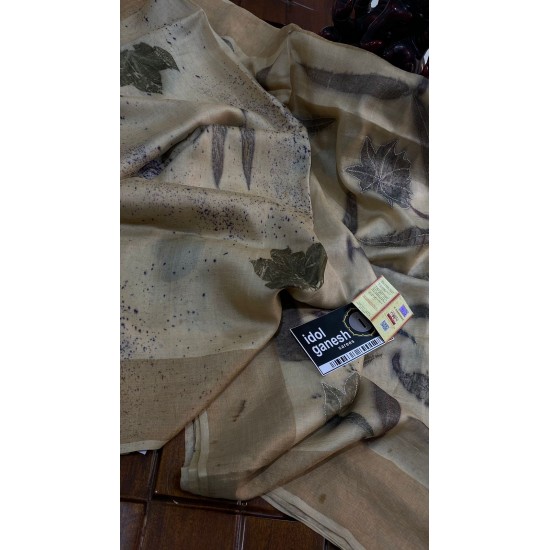 IG6534 pure handloom fine desi tussar 