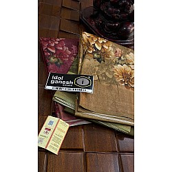 IG6537 pure handloom fine desi tussar 