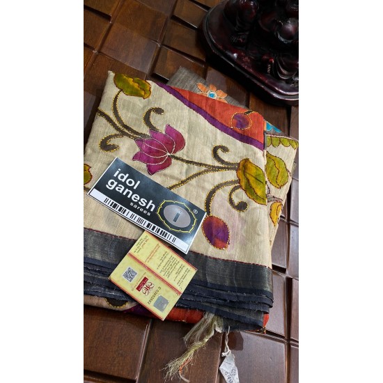 IG6543 pure handloom fine desi tussar 