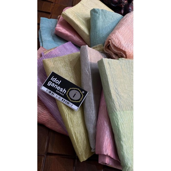 IG6546 pure handloom tissue crush 