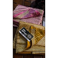 IG6558 pure handloom fine tissue crush 