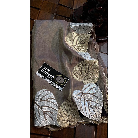 IG6561 pure handloom fine tissue crape  