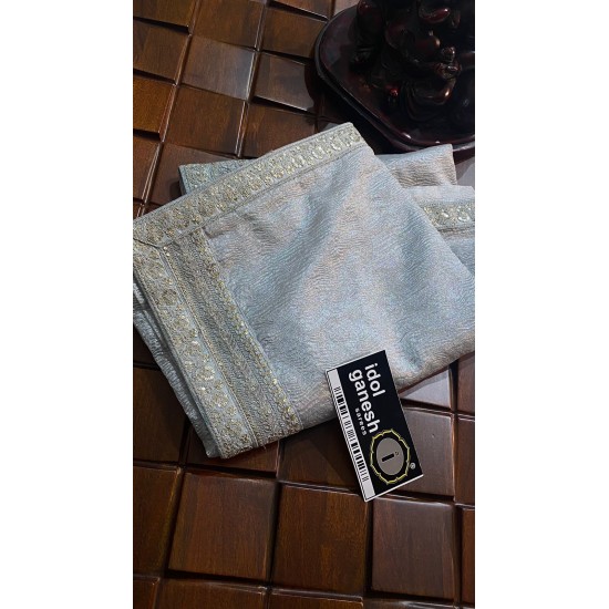 IG6566 pure handloom fine tissue crush 