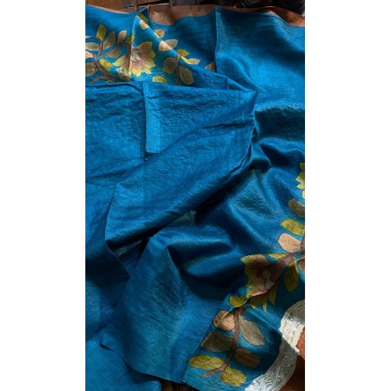 IG6579 pure handloom desi tussar 