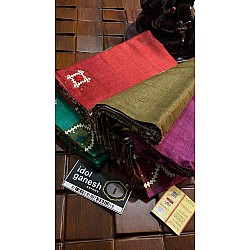 IG6581 pure handloom desi tussar 