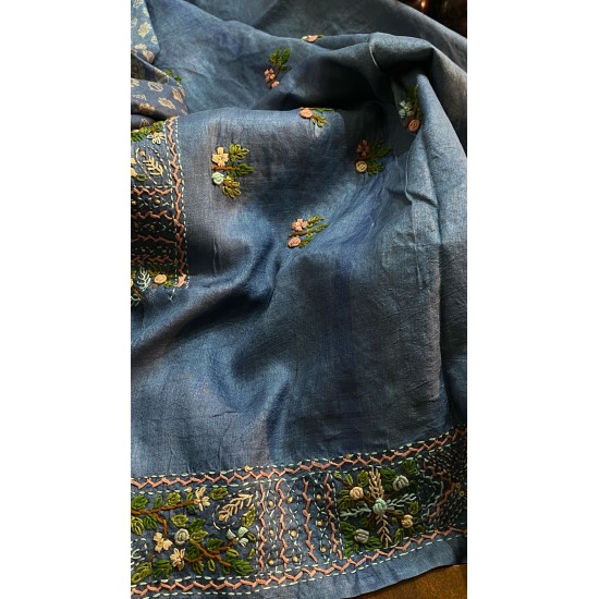 IG 6585 pure handloom tussar