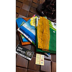 IG6587 pure handloom pure silk/tussar 