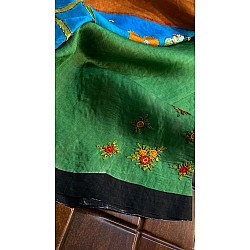 IG6587 pure handloom pure silk/tussar 