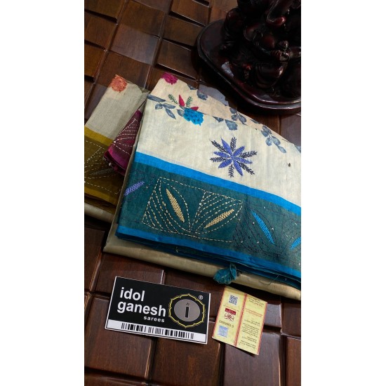 IG6588 pure handloom tussar 