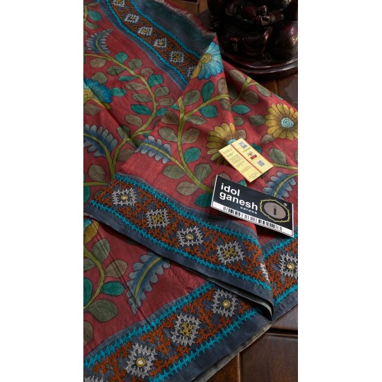 IG6591 pure handloom tussar sarees 