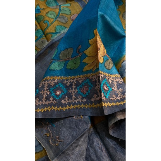 IG6591 pure handloom tussar sarees 