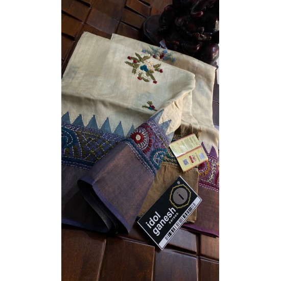 IG6592 pure handloom tussar sarees 