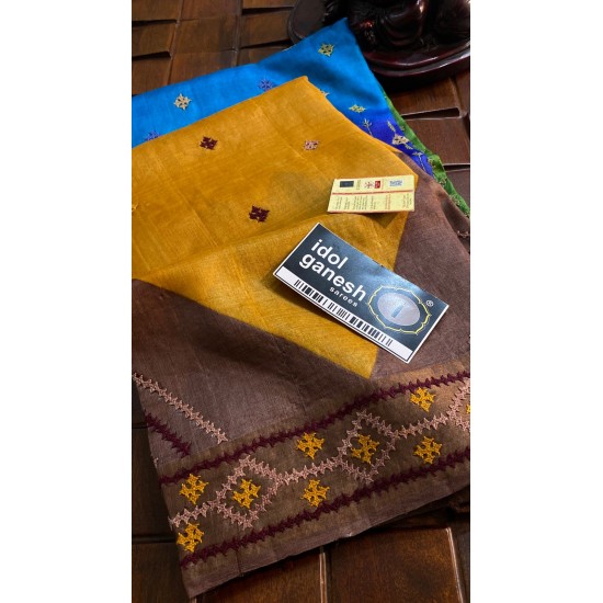 IG6594 pure handloom tussar 