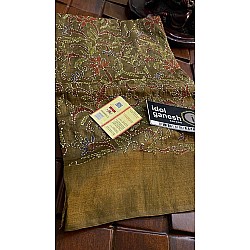 IG6595 pure handloom tussar 