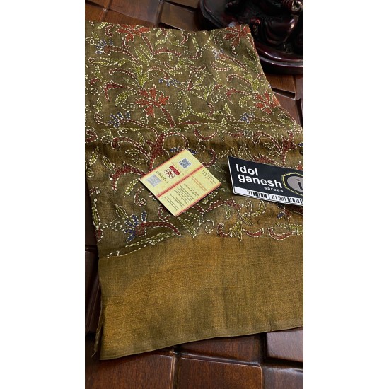 IG6595 pure handloom tussar 