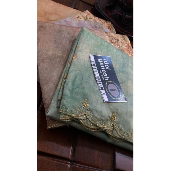 IG6607 pure tissue tussar 