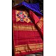 IG6611 pure handloom twil ikkat sarees 