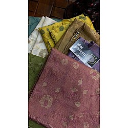 IG6637 pure handloom fine tissue crush  