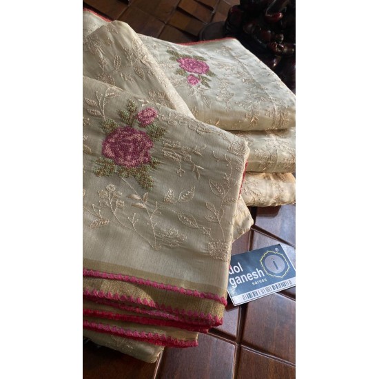 IG6649 lite weight soft flowing tussar 