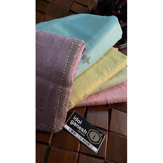 IG6653 pure handloom tissue crush 