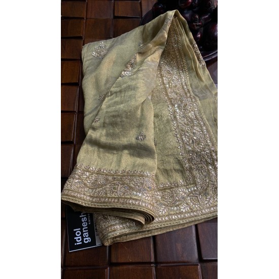 IG6664 pure handloom tissue georgette 