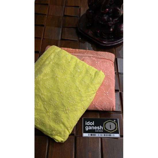 IG6665 pure handloom georgette 