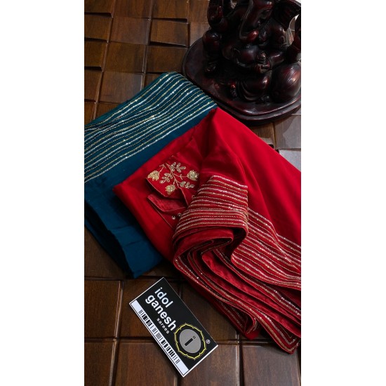 IG6666 pure handloom cinone crape 