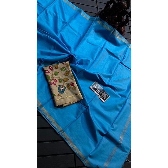 IG6668 lite weight Mangalagiri tasser sarees 