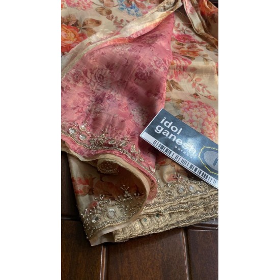 IG6676 pure handloom tissue crape 