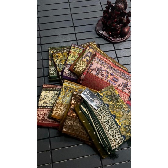 IG6677 lite weight   Soft pure kanchi crape 