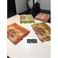 IG669 Lite weight jute Weaving sarees