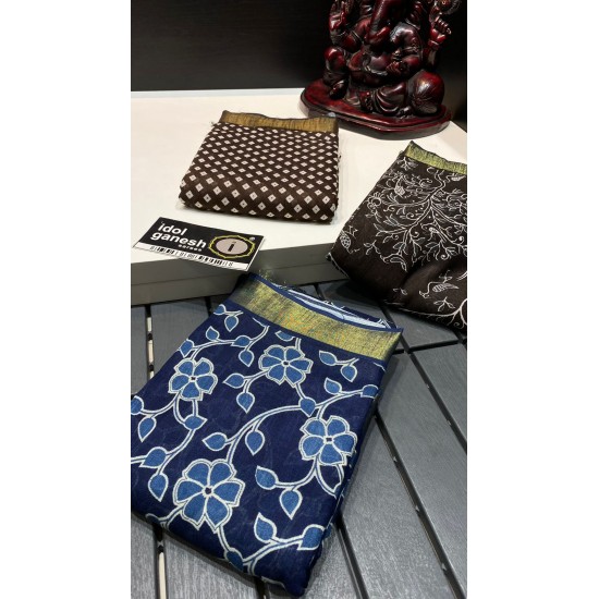 IG670 Lite weight Lenin sarees