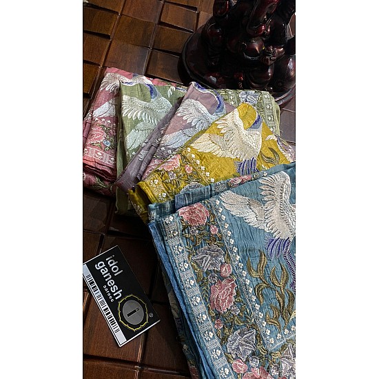 IG6707  pure handloom muslin crush 