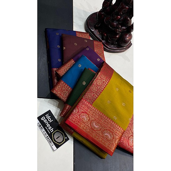 IG6721  lite weight soft kathan pattu  