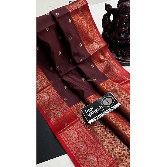 IG6721  lite weight soft kathan pattu  