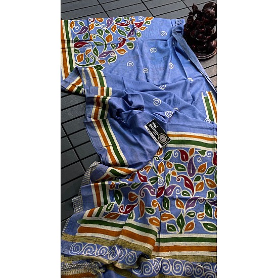 IG6749 Lite weight tusser sarees 