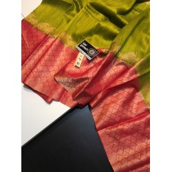 IG675 Pure Handloom soft jute pattu 