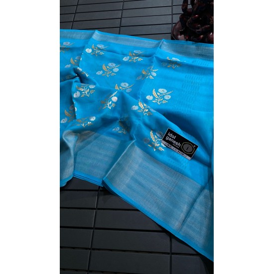 IG6754 Lite weight lenine sarees IG6754 Lite weight lenine sarees